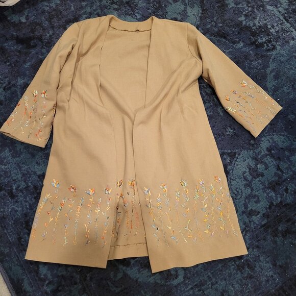 Handmade embroidered jacket - Picture 1 of 6